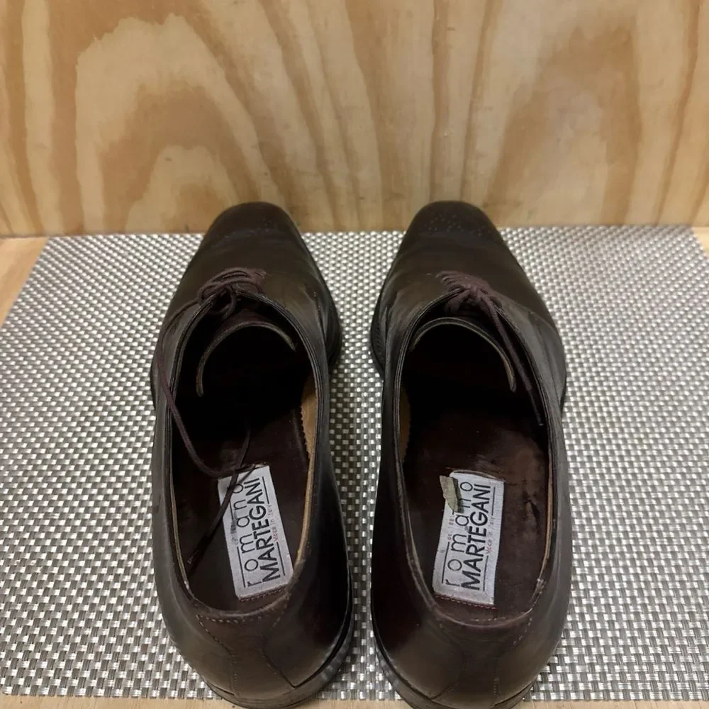 Men’s Romano Martegani Italian Dress Shoes - Brown - Size 13